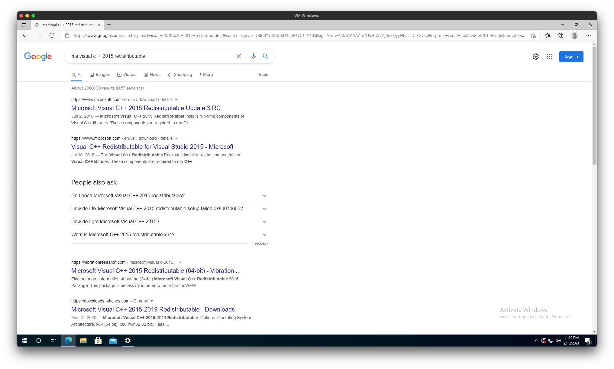 redistributable search result